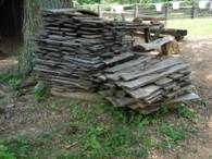 old stack of Shingles