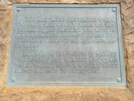 Plaque at Lincoln Memorial