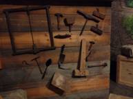 Period tools that would have been utilized during the Abraham Lincoln era